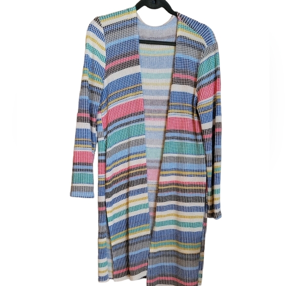 LIGHTWEIGHT Striped Duster - Picture 2 of 6